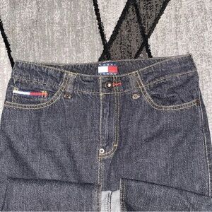 Tommy Hilfiger Women's Maxi Denim Skirt in Dark Blue size 5